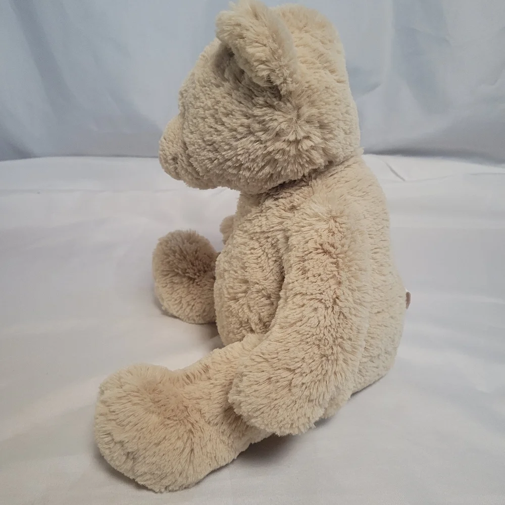 Aeropostale Brown Tan Sitting Bear Plush Stuffed Animal 12" - Picture 6 of 10